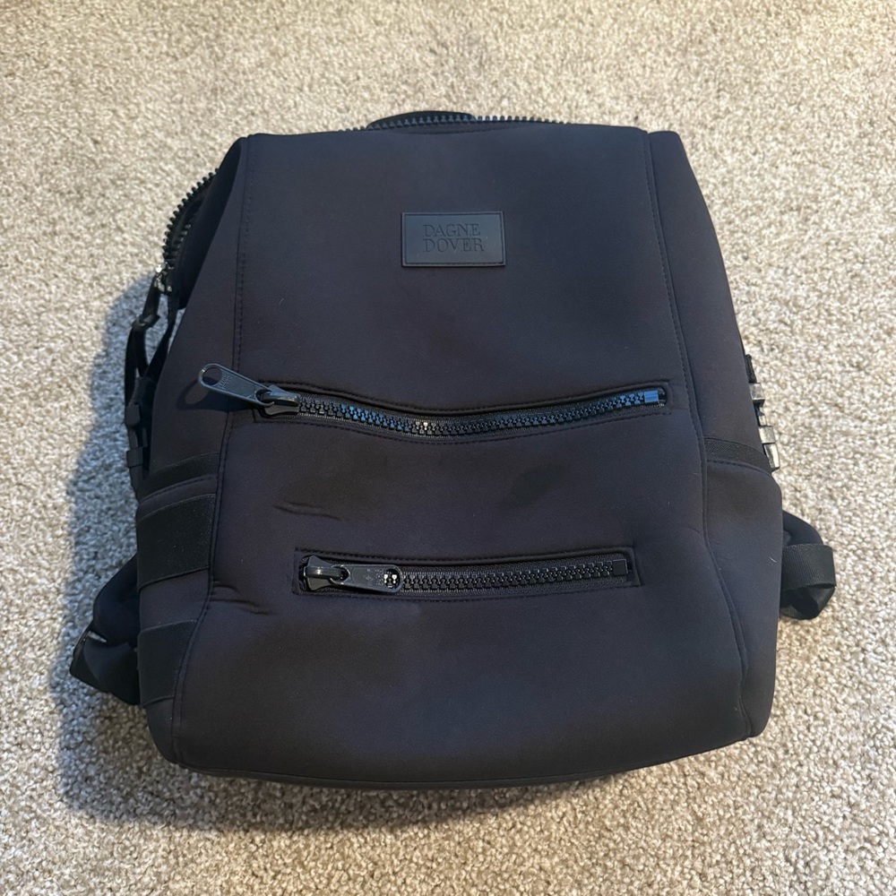 Dagne Dover INDI NEOPRENE DIAPER BACKPACK Black Onyx